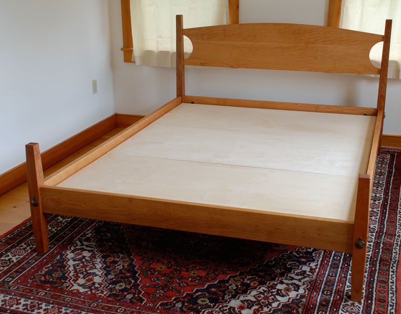 Custom Made Cherry Bedframe Queen By, Solid Cherry Bed Frame