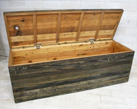 Custom Made Barn Wood Strongbox