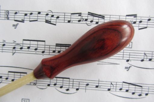 Custom Made Music Conductors Baton - Handmade- Cocobolo Wood And Poplar Wood Tip