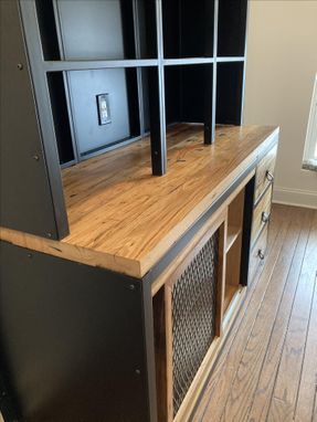 Custom Made Tall Credenza / Hutch