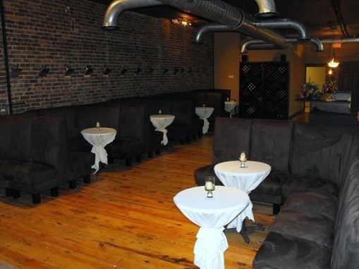 Custom Made Custom Made Banquets,Loveseat And Chairs For A Bar!