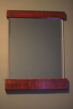 Custom Made Curly Maple Mirror