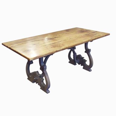Custom Made Gothic Reclaimed Table