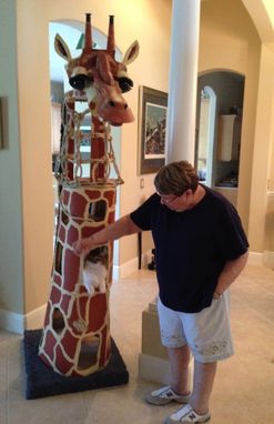 Custom Made The Giraffe Cat Tower