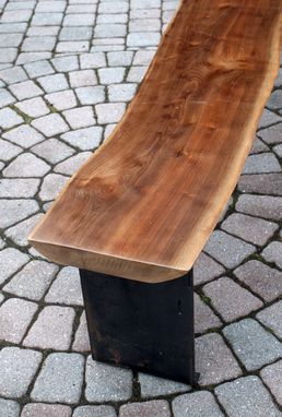 Custom Made Slab Wood And Natural Edge Benches Mantle Tabletops