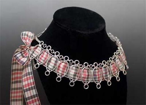 Custom Made Sterling Silver Necklace With Mix-And-Match Threaded Elements