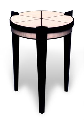 Custom Made Crescent End Table