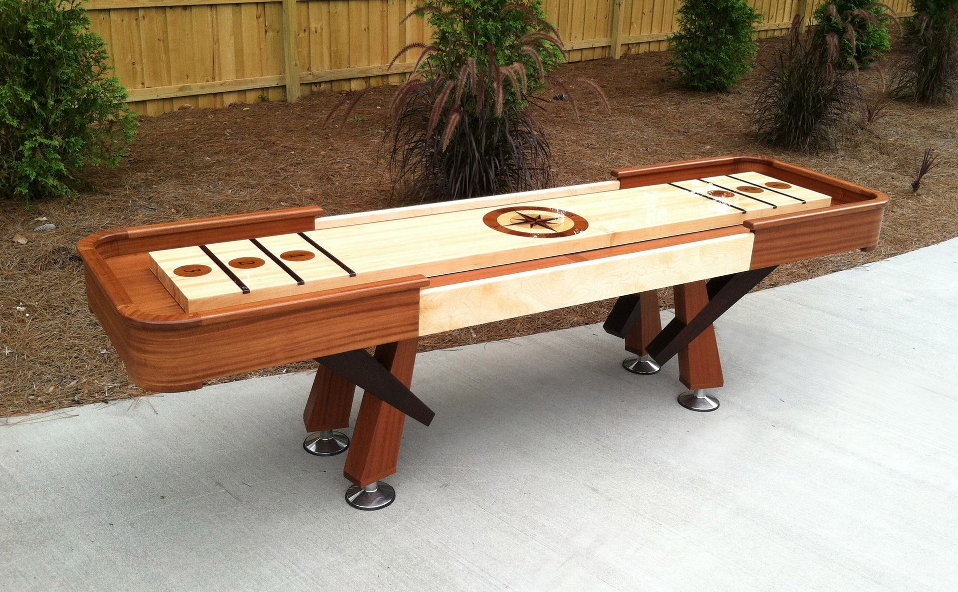 Hand Crafted Shuffleboard Table by Jason Hale Woodworking | CustomMade.com