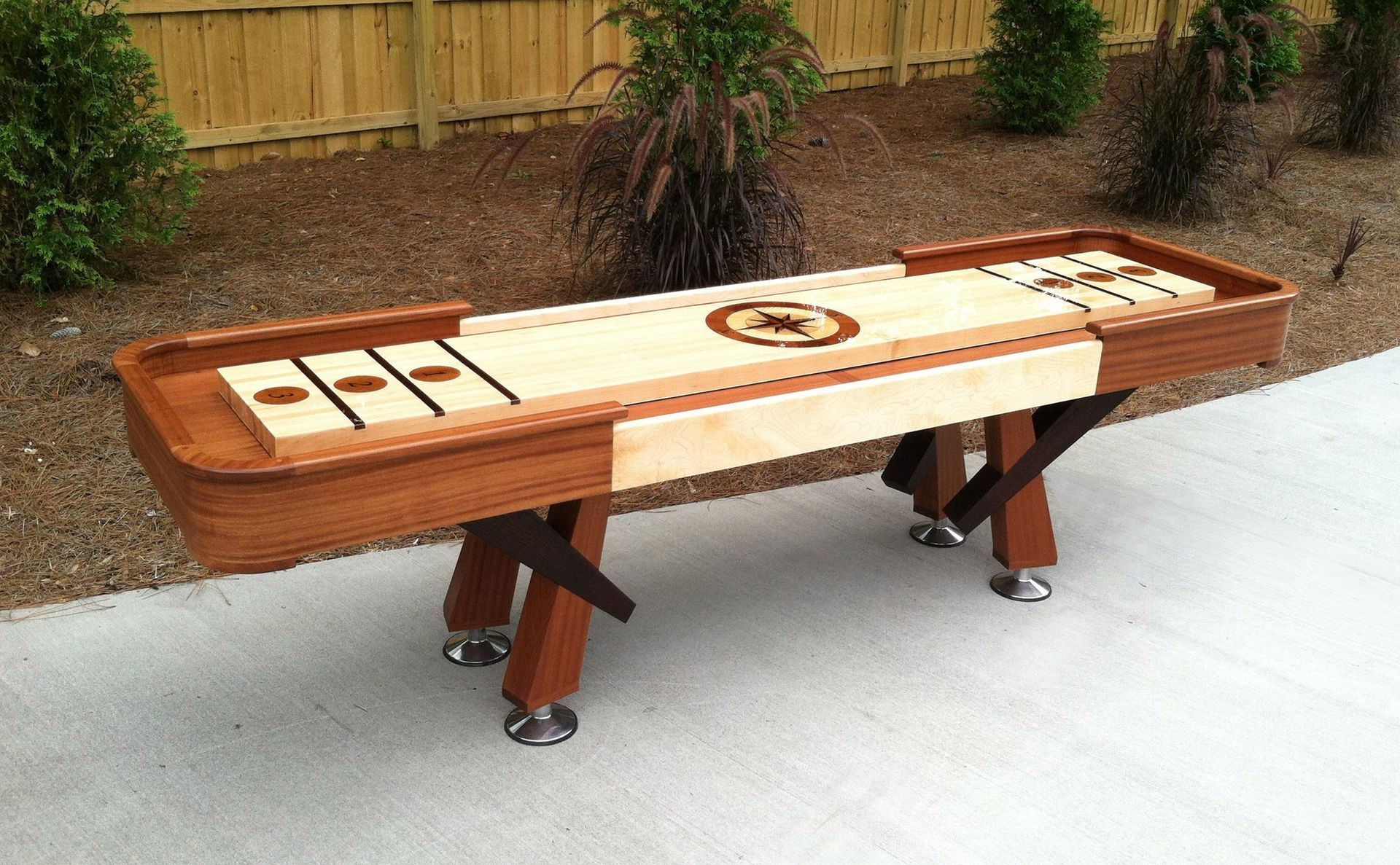 short shuffleboard table