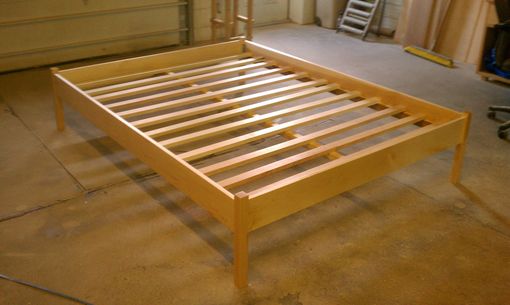 Custom Made Platform Bed With Low Head & Foot Board