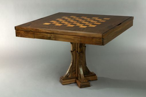 Custom Made Contemporary Art Nouveau Game Table