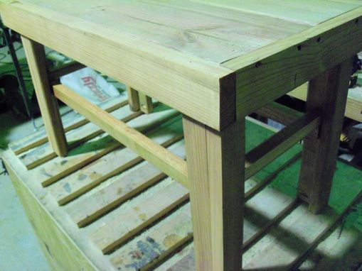 Custom Made U-Shaped Handmade Benches