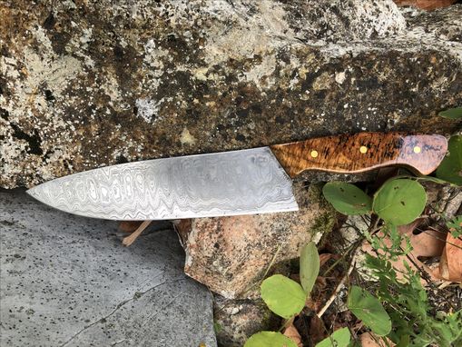 Custom Made Damascus Chef Knife