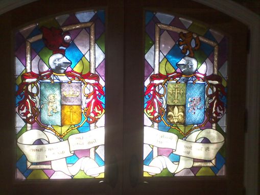 Custom Made Stained Glass Window Panel, Transom, Privacy Panel, Cabinet Inserts, Sidelights, Sky Lights