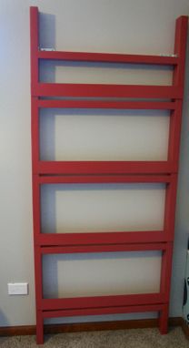 Custom Made Eager Reader Bookshelf Unit, Kids Bookshelf, Elearning, Made In Usa, Free Shipping