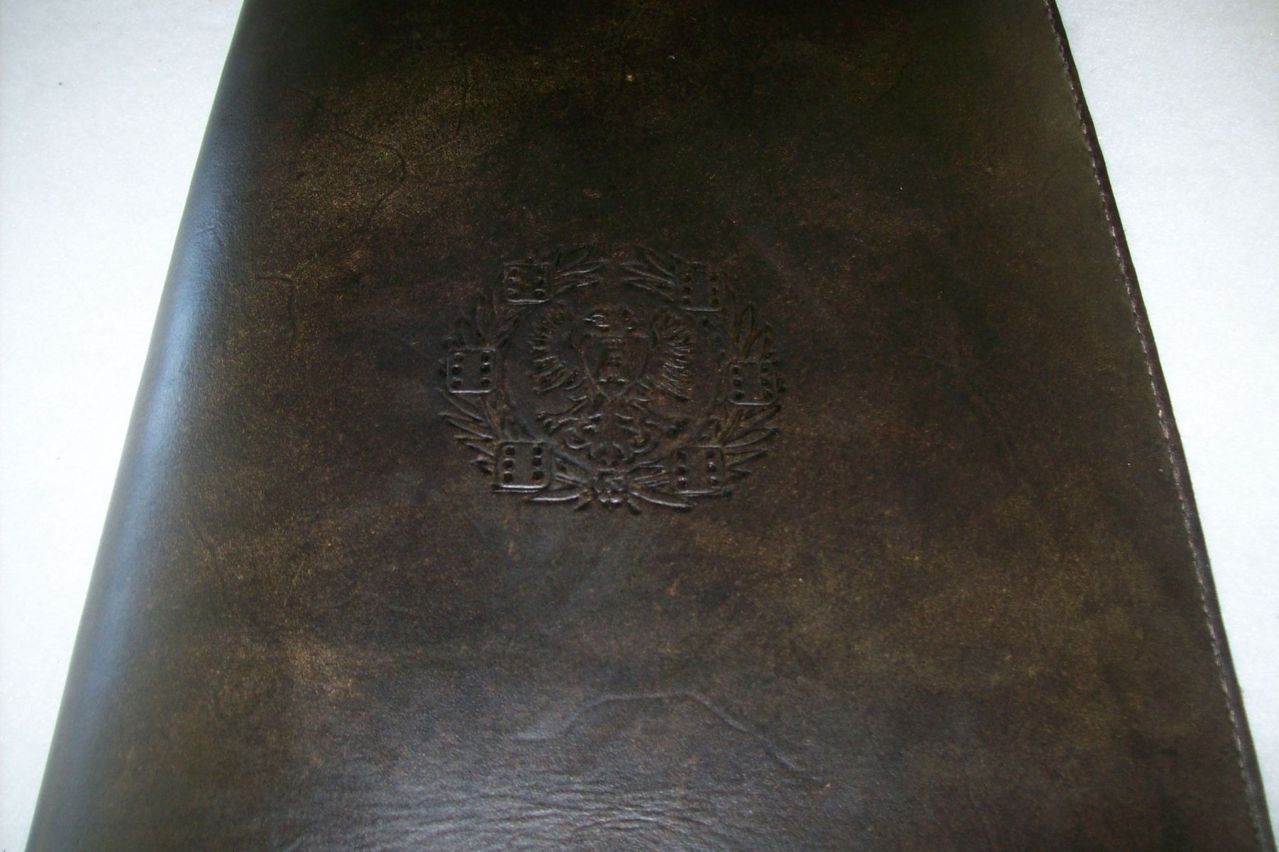 Buy Hand Crafted Custom Leather Legal Portfolio/Padfolio, made to order