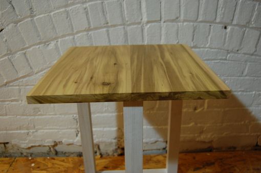 Custom Made Poplar Side Table