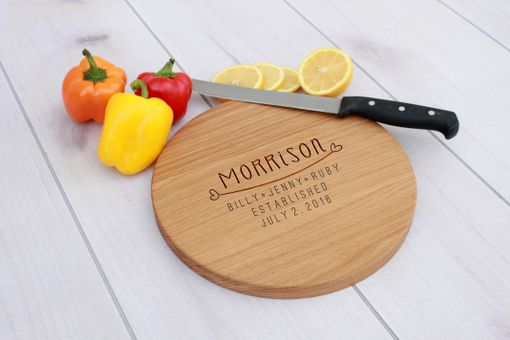 Custom Made Personalized Cutting Board, Engraved Cutting Board, Custom Wedding Gift – Cbr-Wo-Morrison