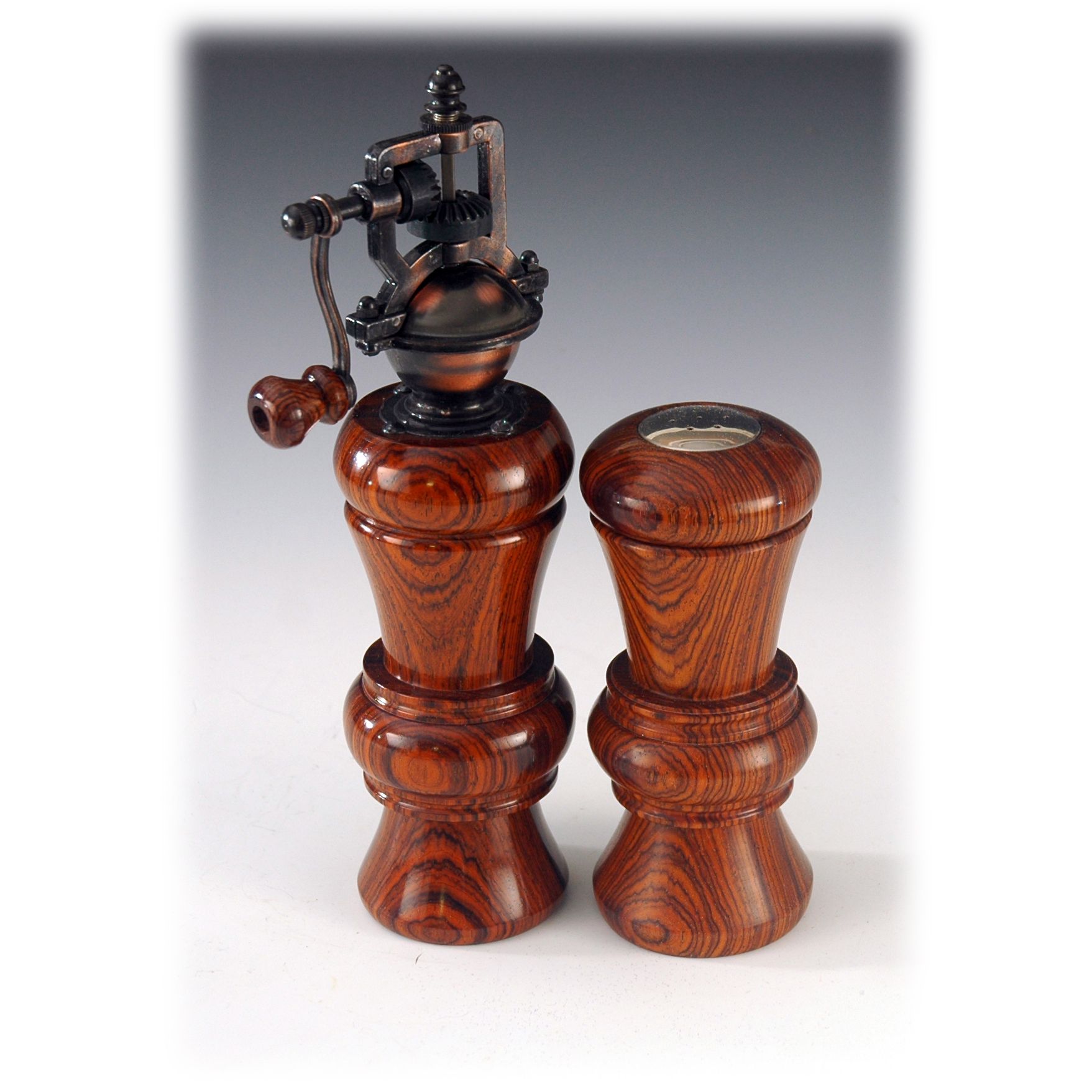 Custom Made Pepper Grinders by ShopDog Turnery