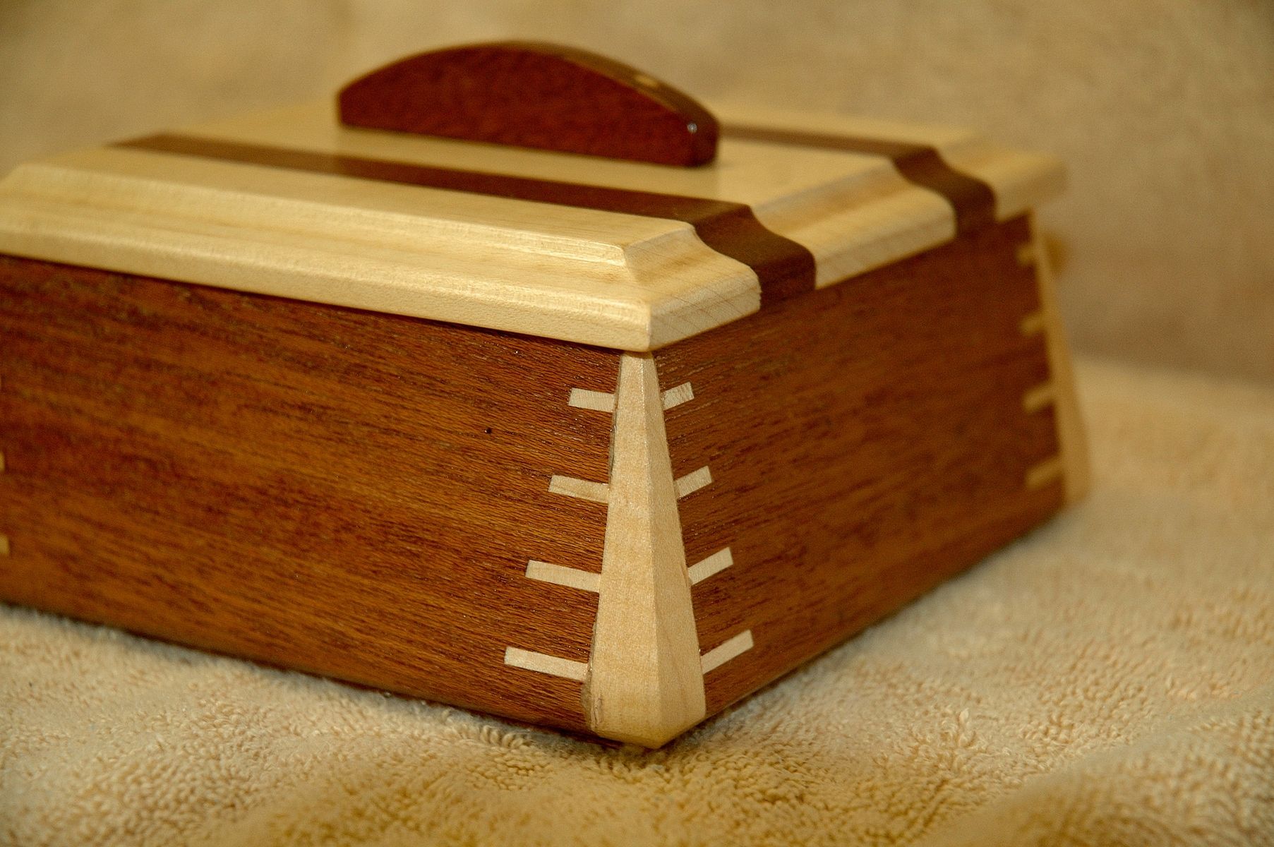 Hand Crafted Small Mahogany Wooden Box # 1 by Wooden-It-Be-Nice ...