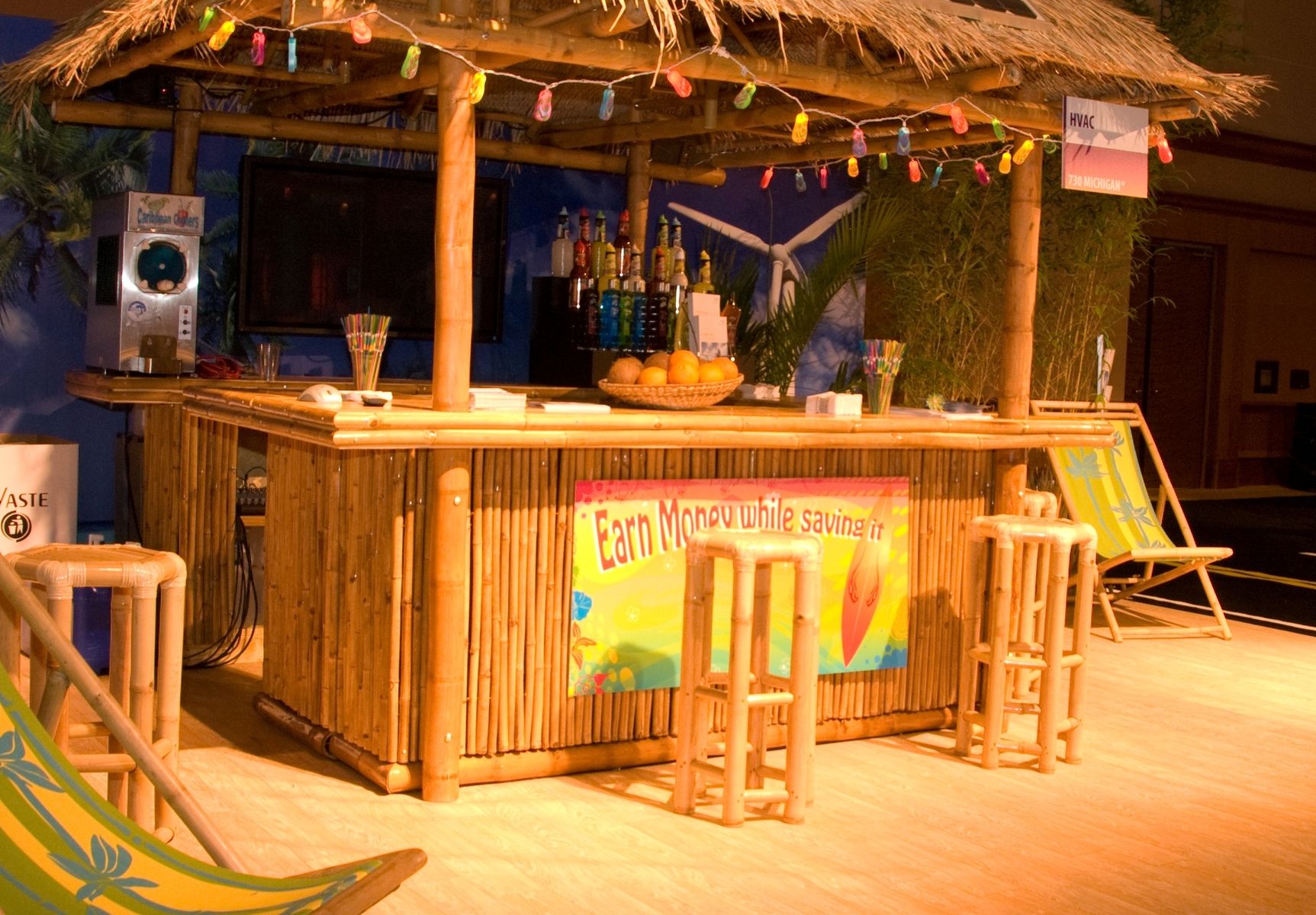 Handmade Bamboo Tiki Display Concession Hut by Suncoast Tiki Huts Inc. CustomMade.com Handmade Bamboo Tiki Display Concession Hut by Suncoast Tiki Huts Inc. CustomMade.com