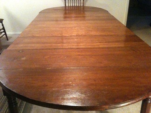 Custom Made Replacement Of Five (5) Table Leaves To A Family Antique Dining Table