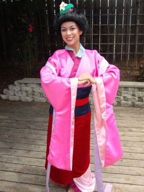 Custom Made Mulan Adult Costume Kimono (A)