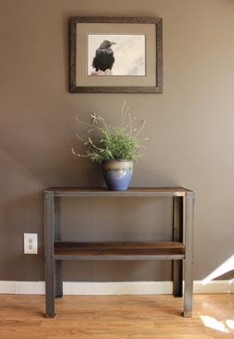 Custom Made Walnut End Table