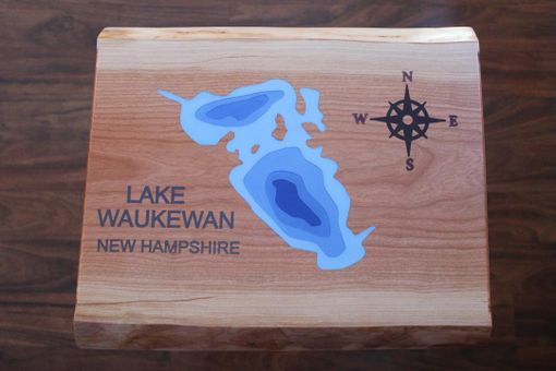 Custom Made Live Edge Lake Table