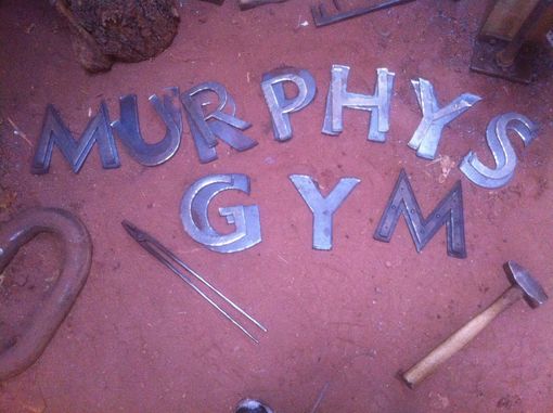 Custom Made Murphy's Gym Sign