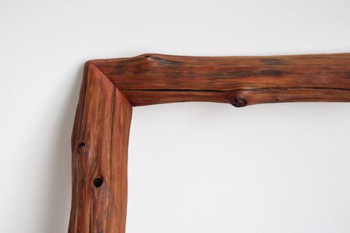 Custom Made Natural Edge Frames Created From Red Cedar Driftwood