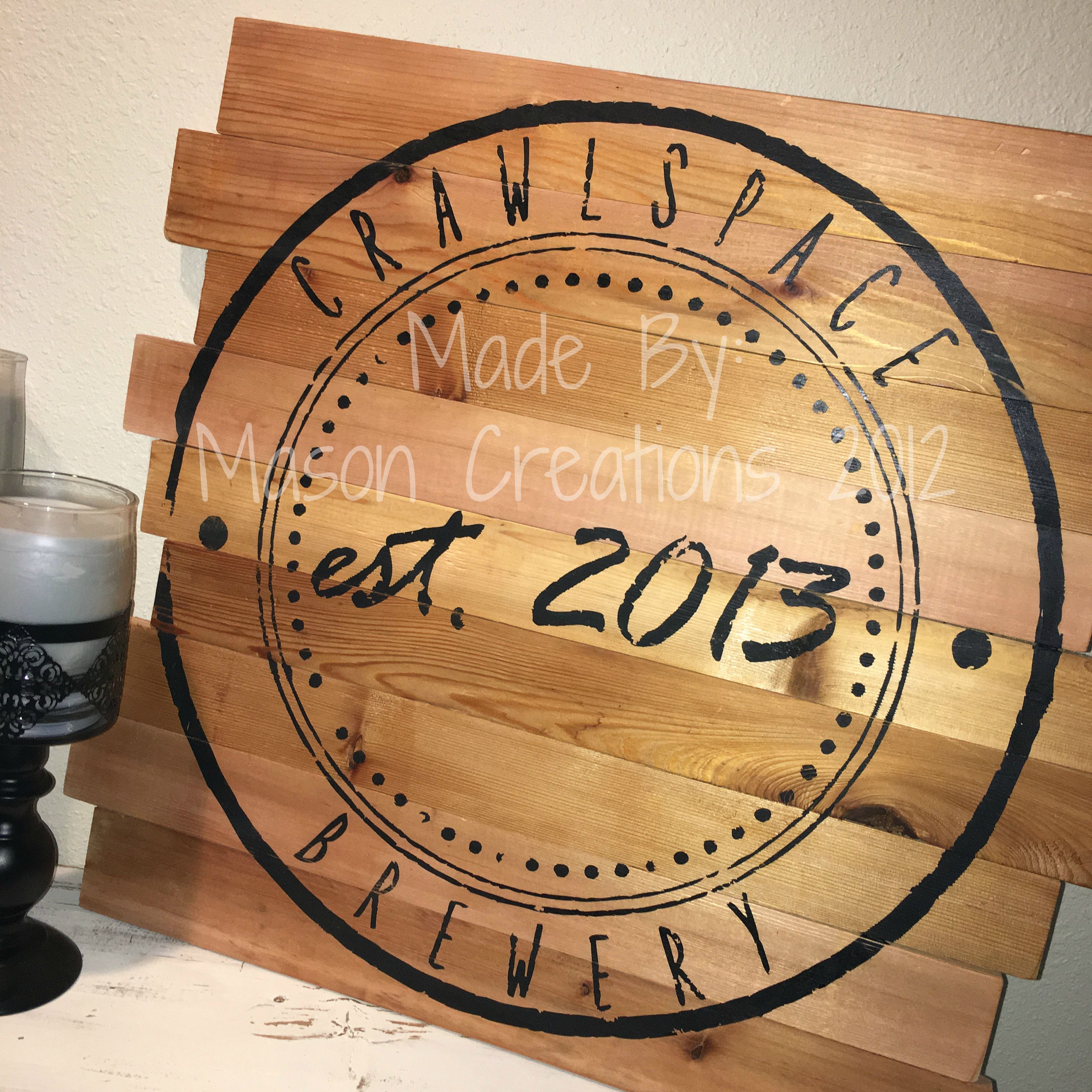 Hand Crafted 24x20 Cedar MultiBoard Rustic Sign Made To Order by Good