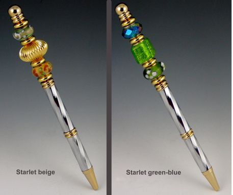 Custom Made Starlet Charm Twist Pens, Design Your Own