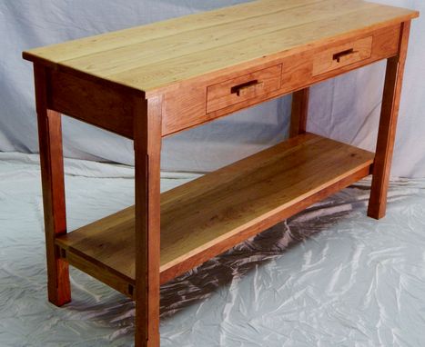 Custom Made Cherry Side Table