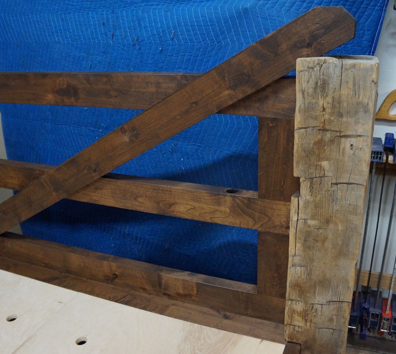 Hand Crafted Reclaimed Post & Trundle Bed by Gerspach Handcrafted ...