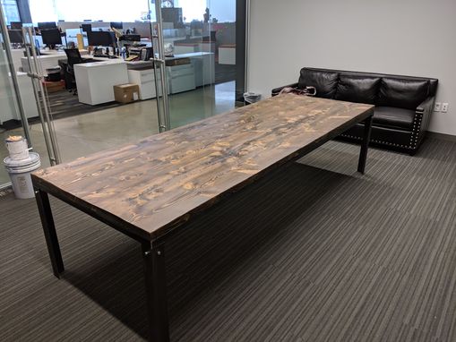 Custom Made Industrial Conference Table