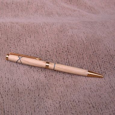 Custom Made Wood Pen Of Hackberry   S015