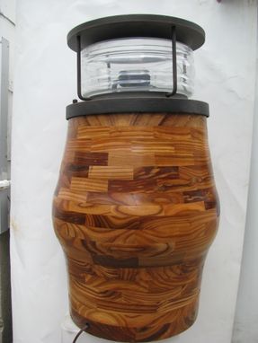Custom Made Peach Lamp