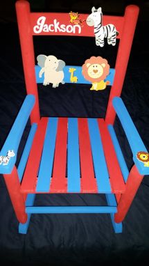 Custom Made Custom Child's Rocking Chair