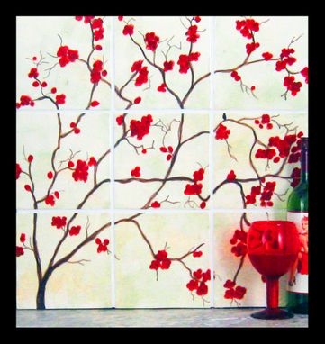 Custom Made Custom Mural Cherrie Branche