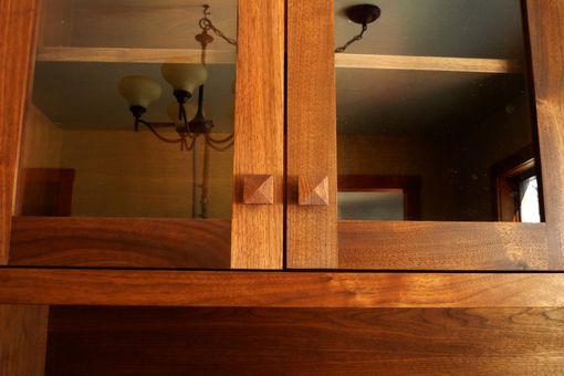 Custom Made Custom Walnut Hutch