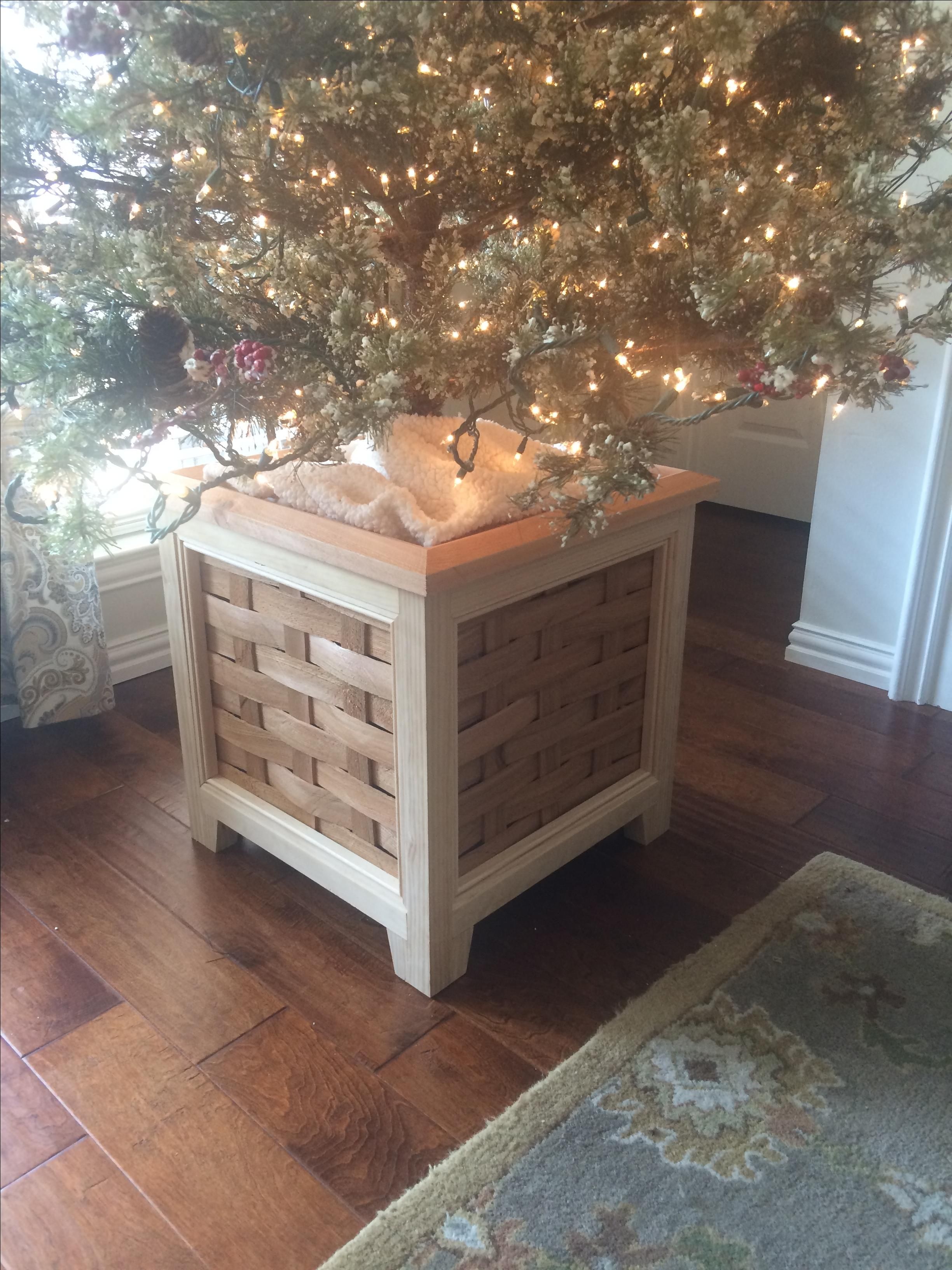 Buy a Custom Christmas Tree Stand/Storage Box/Indoor Planter, made to order from Ernie & Co ...