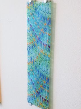 Custom Made A Fused Glass Wall Panel Sea Dawn