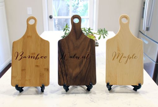 Custom Made Personalized Paddle Cutting Board --Cb-Pad-Journey