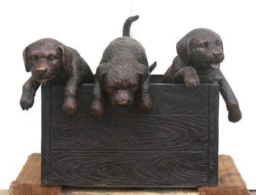 Custom Made Bronze Dogs |  Lost Wax Casting