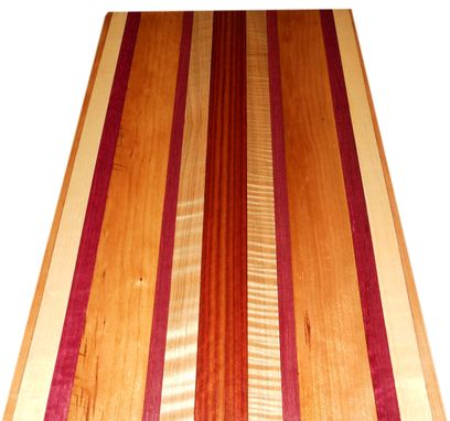 Custom Made Exotic Wood Cutting Board ~ Double-Sided