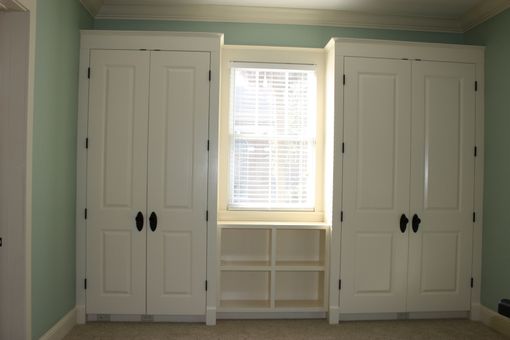 Custom Made Bookcase And Storage Cabinets