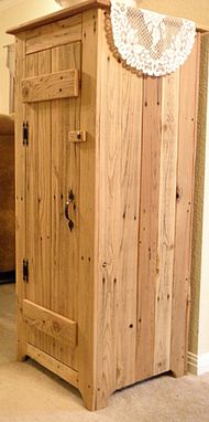 Custom Made Handmade Custom Rustic Cabinet