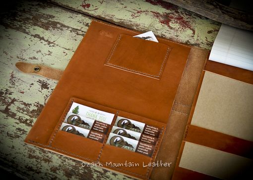 Custom Made Custom Leather Padfolio Made With Or Without Name