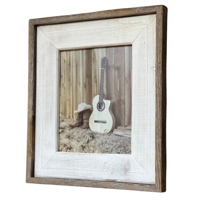 Buy Hand Crafted Whitewashed, Handcrafted 3.0" Wide, Barnwood Photo